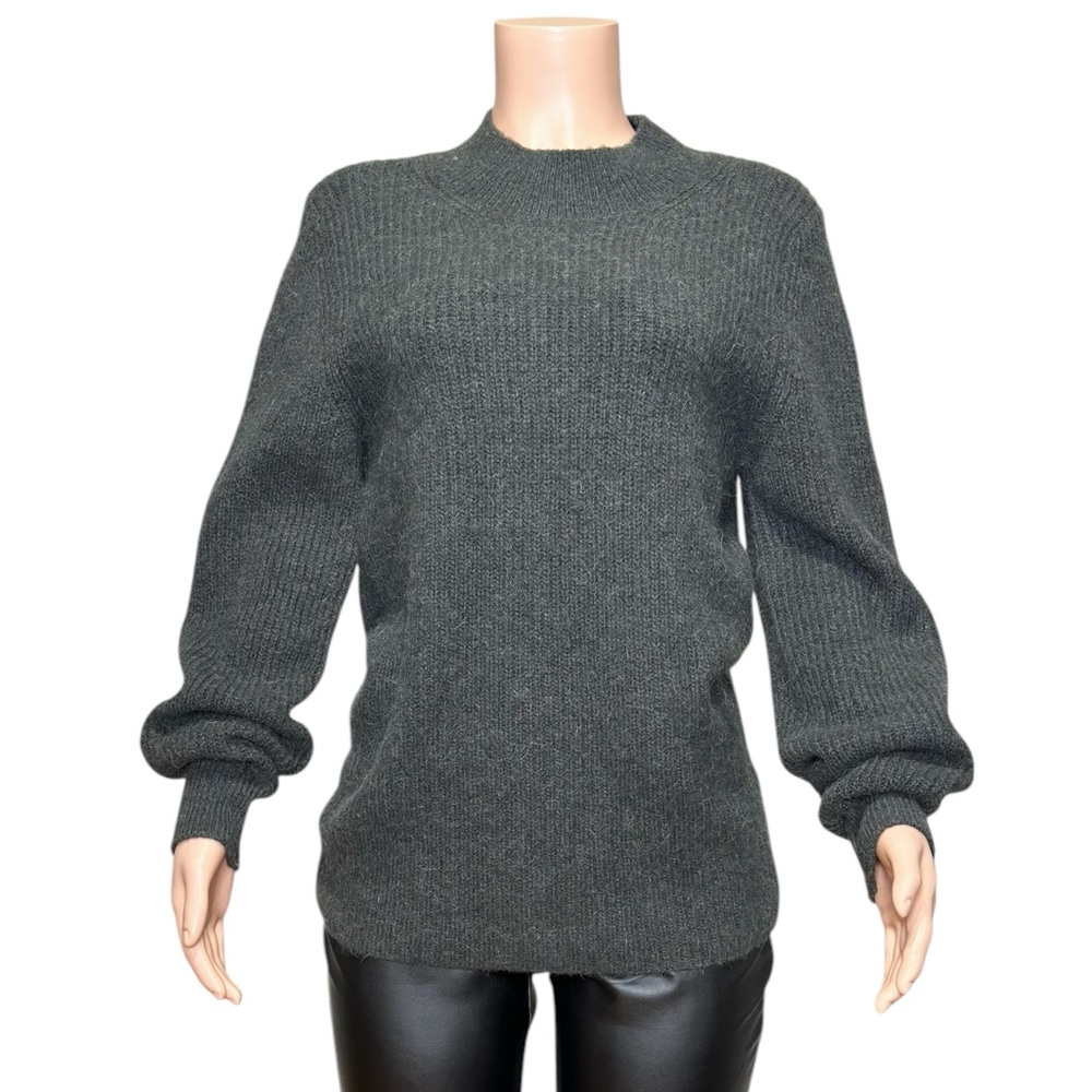 COS Lana Alpaca Blend Knit Pullover, Gray, XS